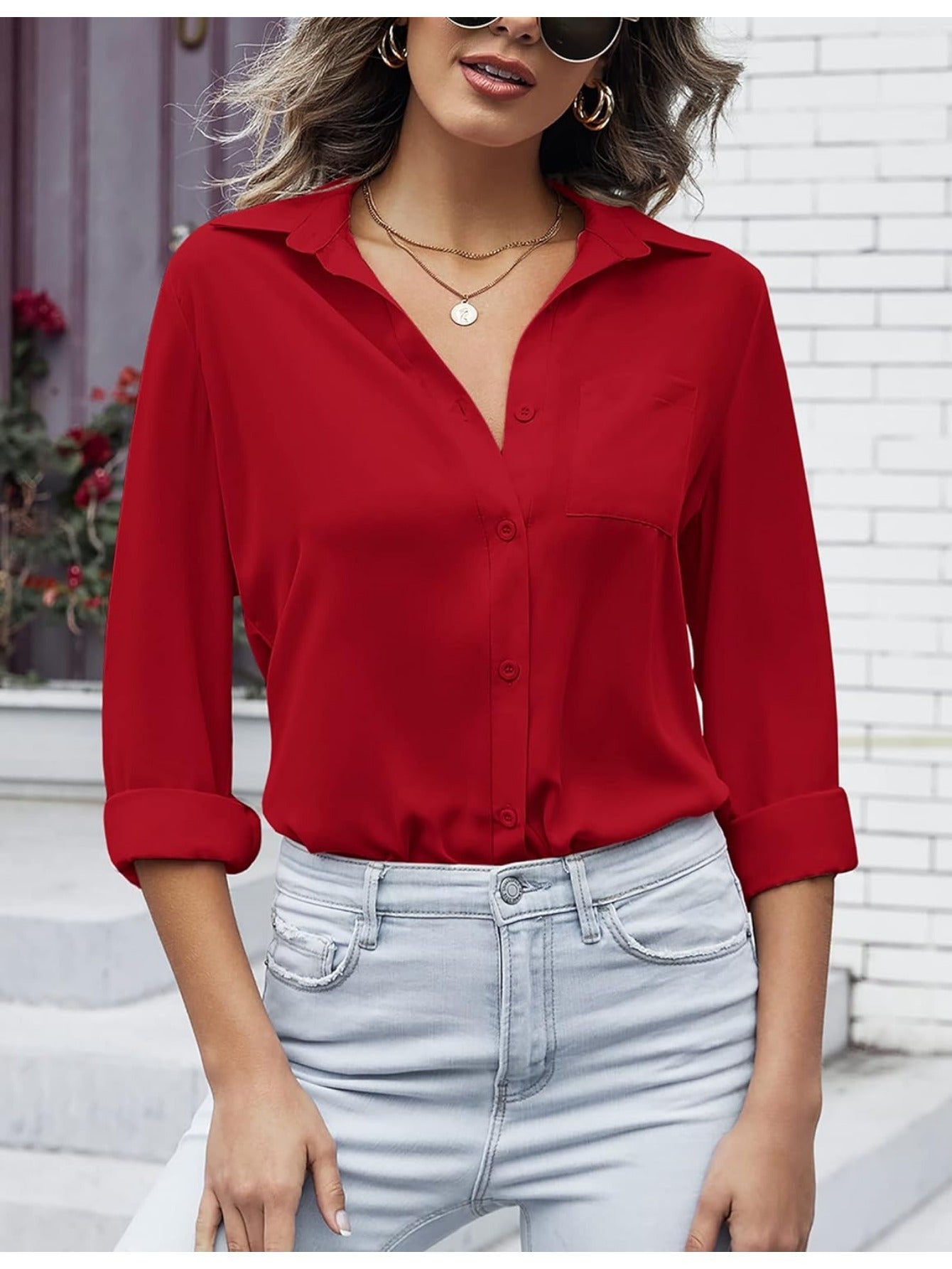 Camicia Elegante | Vestibilità Morbida | Stile Versatile