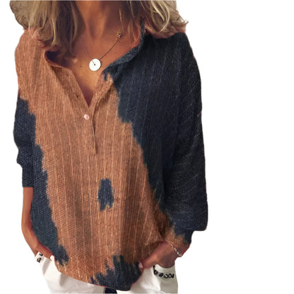 Blusa Oversize Tie-Dye | Cotone & Lino | Casual & Boho