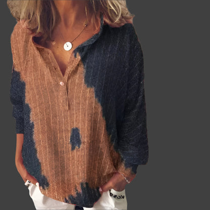 Blusa Oversize Tie-Dye | Cotone & Lino | Casual & Boho