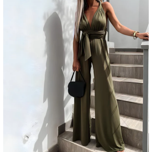 Jumpsuit Elegante con Schiena Scoperta | Sensuale & Sofisticato