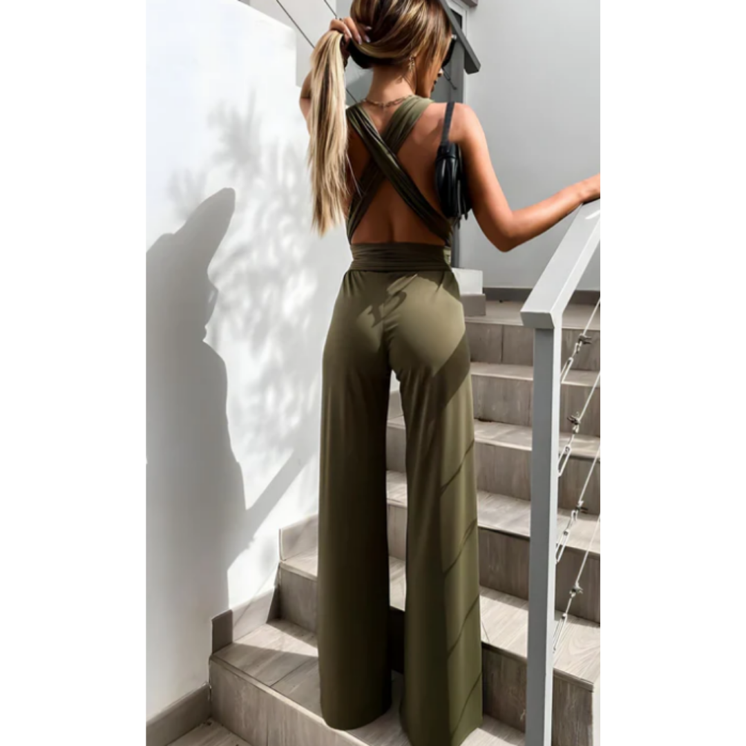 Jumpsuit Elegante con Schiena Scoperta | Sensuale & Sofisticato