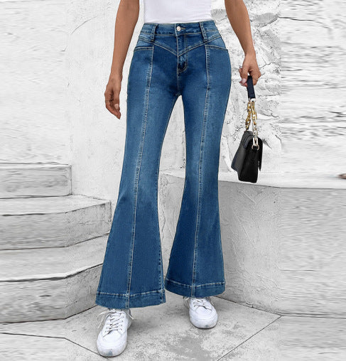 Jeans a Zampa | Vita Alta | Stile Vintage e Flare