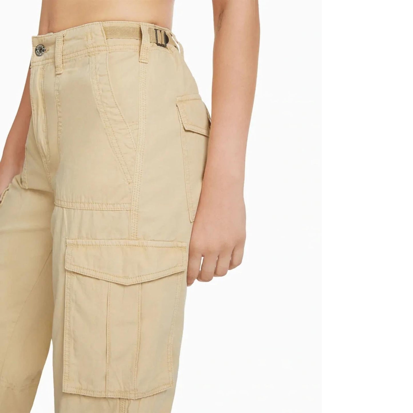 Pantaloni Cargo | Vita Alta | Stile e Funzionalità