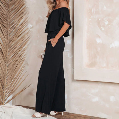 Tuta Off-Shoulder | Elegante e Ariaosa | Stile Estivo