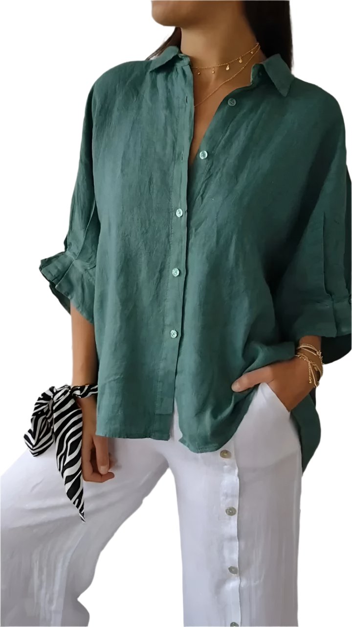 Camicia in Lino | Leggera e Traspirante | Stile Casual Chic