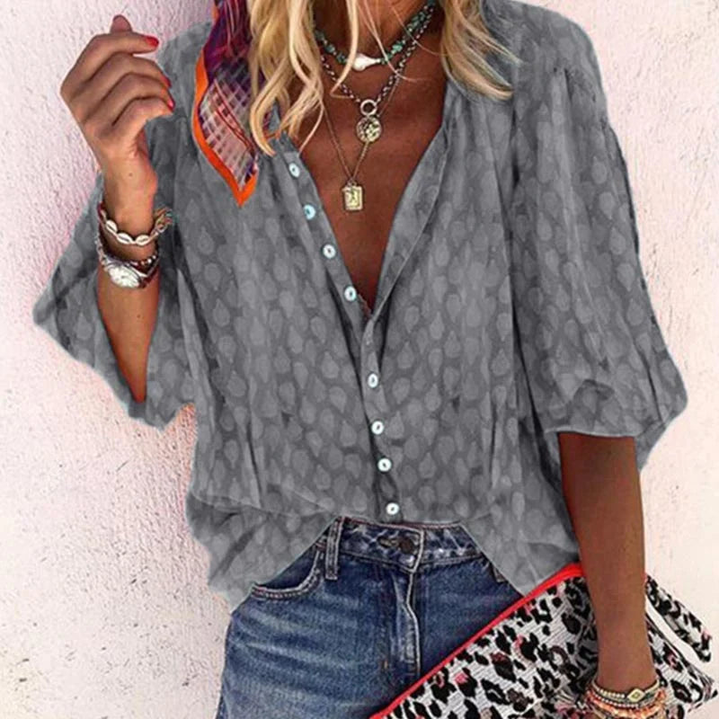 Blusa Boho | Leggera & Fresca | Stile Casual Chic