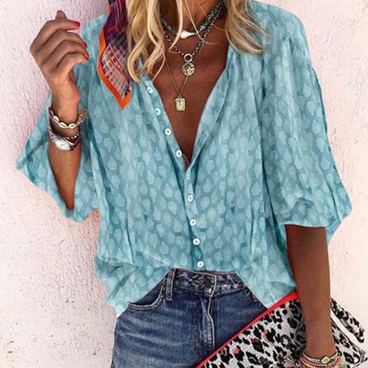 Blusa Boho | Leggera & Fresca | Stile Casual Chic