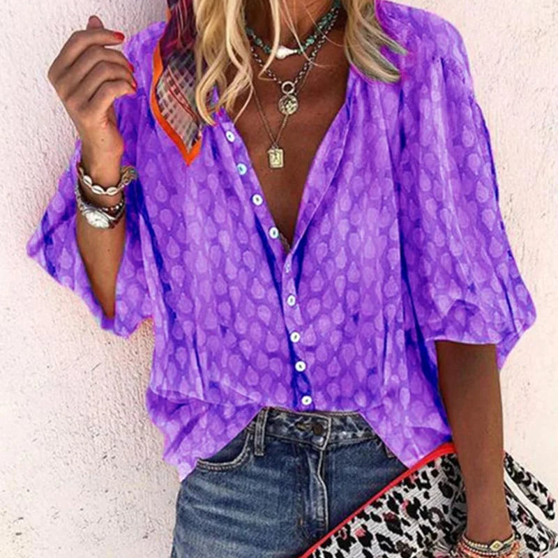 Blusa Boho | Leggera & Fresca | Stile Casual Chic