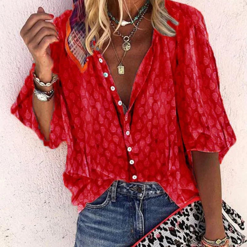 Blusa Boho | Leggera & Fresca | Stile Casual Chic